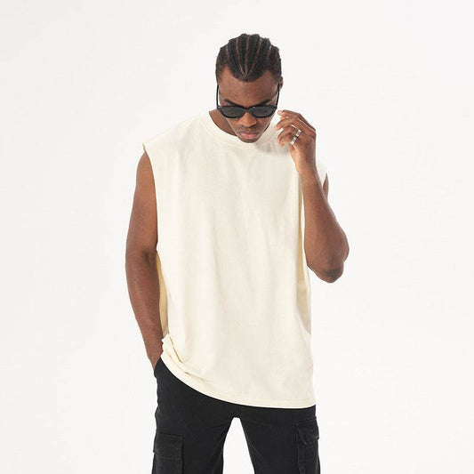 Loose Sleeveless Retro Vest For Men MuddyStock