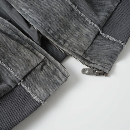 Wash water to make old baseball collars, workwear jackets