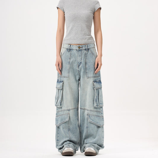 Cargo Denim Pants for Men and Women with Multiple Pockets | MuddyStock Originals MuddyStock
