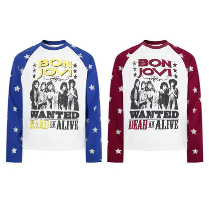 Rock band printed long sleeved T-shirt for men and women | MuddyStock Originals