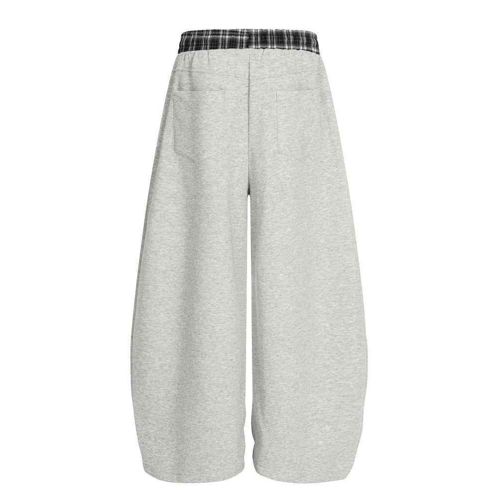 Animal cartoon patch embroidery curved knife trousers for women | MuddyStock Originals