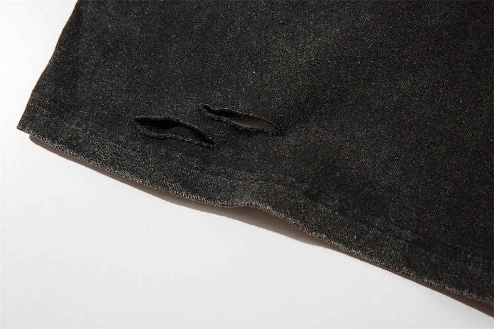 Five-pointed Star Design Loose T-shirt For Women MuddyStock