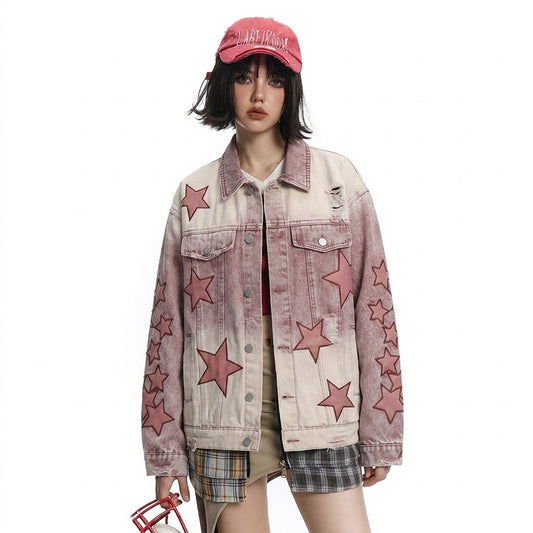 Five-pointed Star Jacket Women MuddyStock null