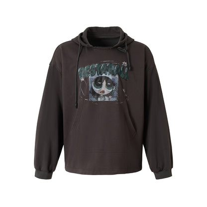 Graffiti hooded sweatshirt for women | MuddyStock Originals eprolo