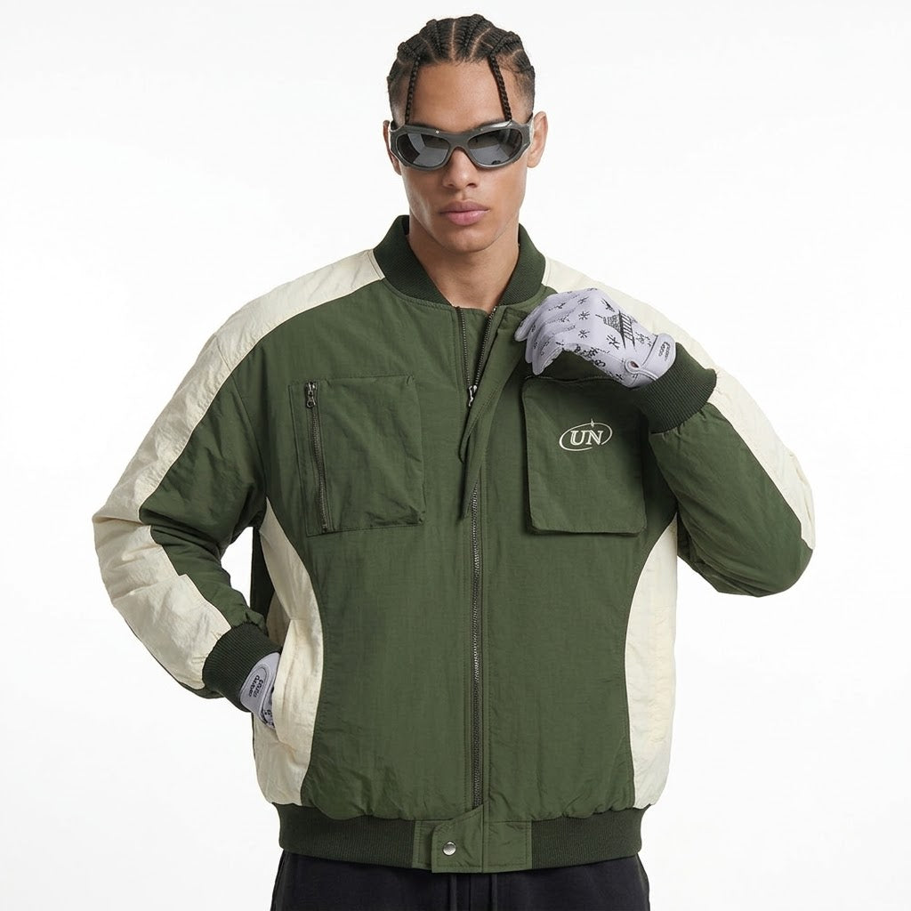 Baseball Cotton-padded Jacket Coat For Men