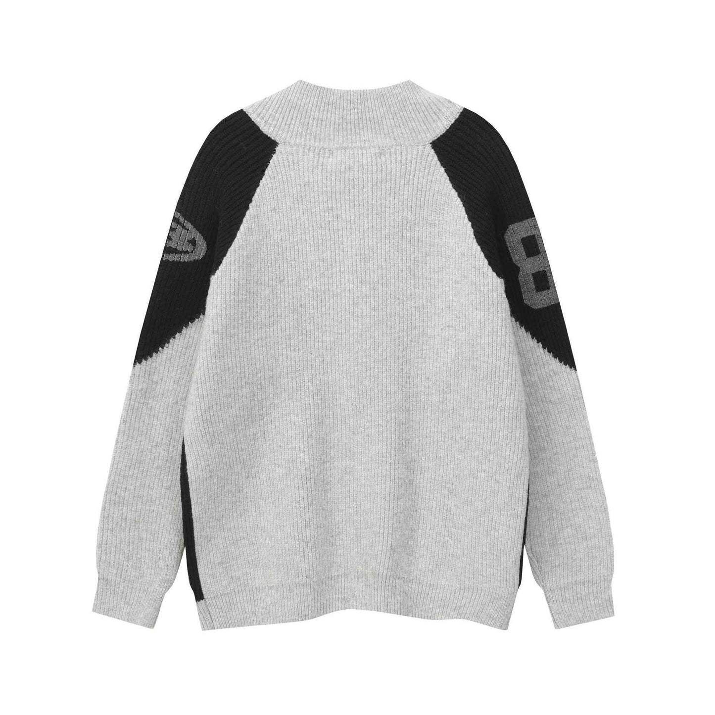 Color blocked zipper sweater jacket for men and women | MuddyStock Originals MuddyStock