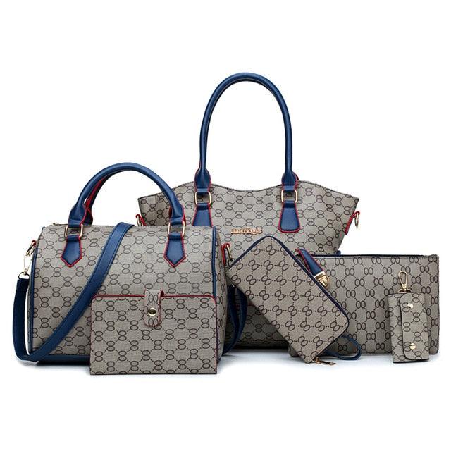 Women's Large Capacity Messenger Bag A Whole Set | MuddyStock Originals Royal blue