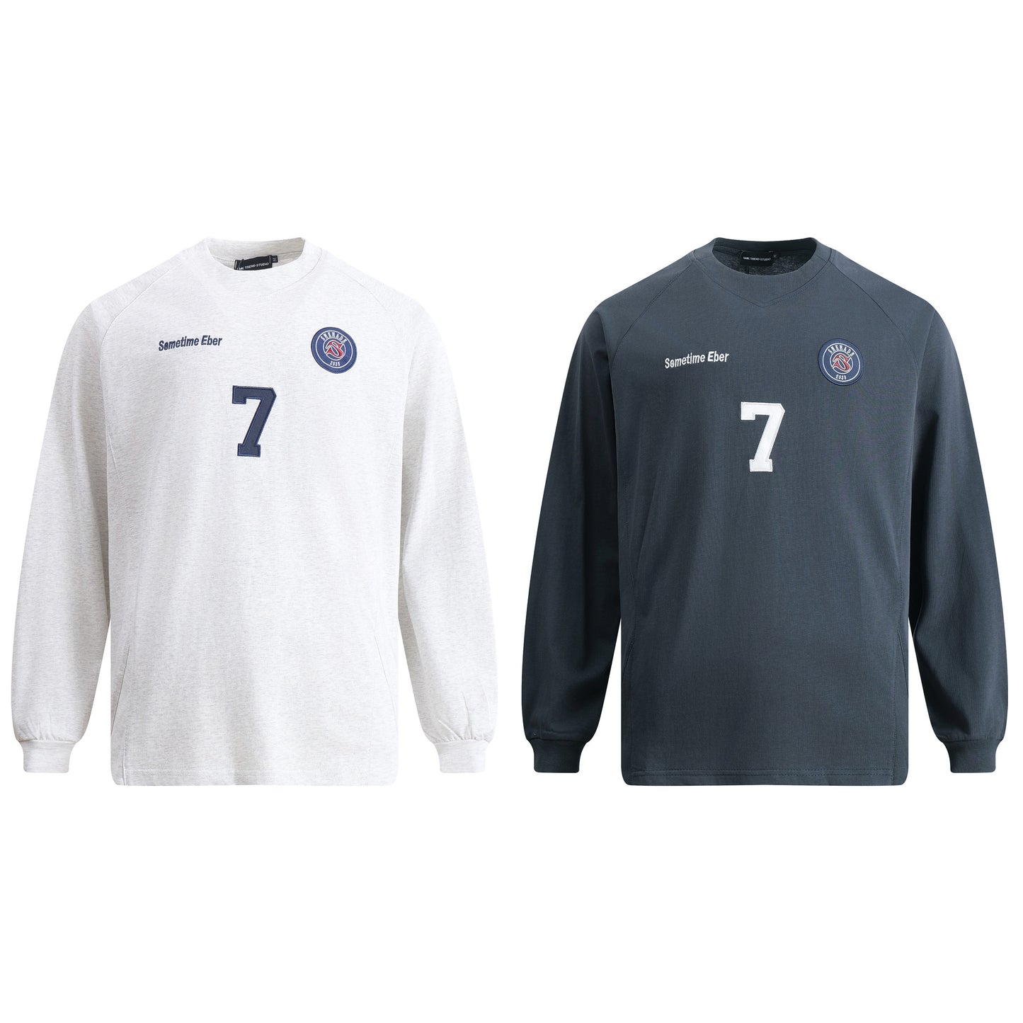 High-Street Simple Long Sleeve T-Shirt For Men eprolo