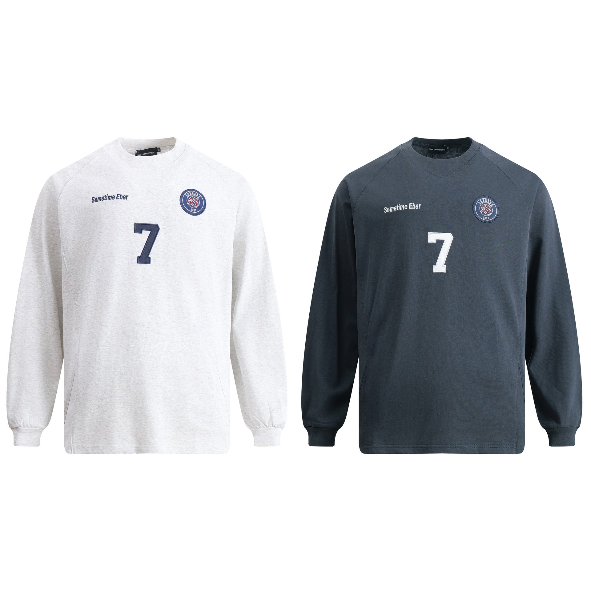 High-Street Simple Long Sleeve T-Shirt For Men eprolo