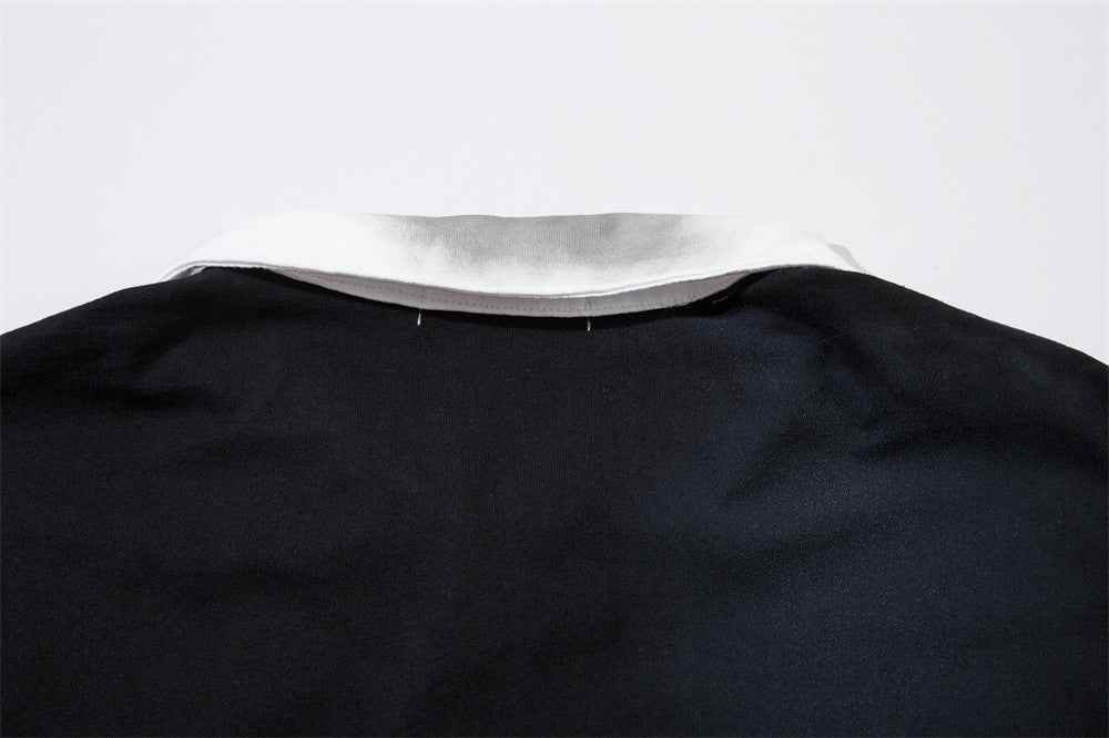 Stitching Long Sleeve Fake Two-piece T-shirts For Men And Women MuddyStock