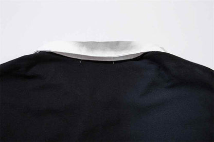 Stitching Long Sleeve Fake Two-piece T-shirts For Men And Women MuddyStock