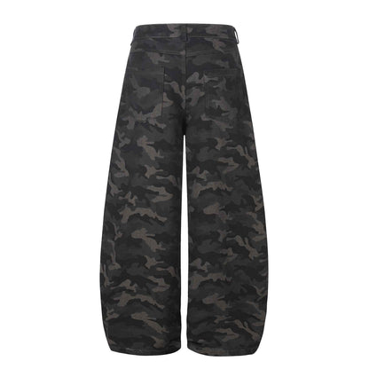 Camouflage Cargo Knife-Style Denim Pants For Men And Women | MuddyStock Originals