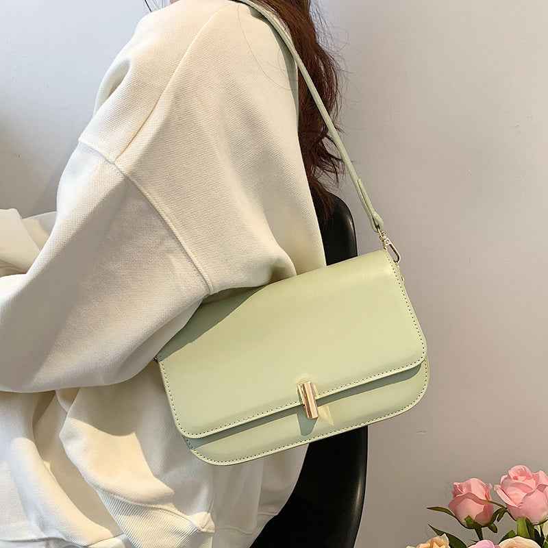 Women's Small Messenger Bag Light Green