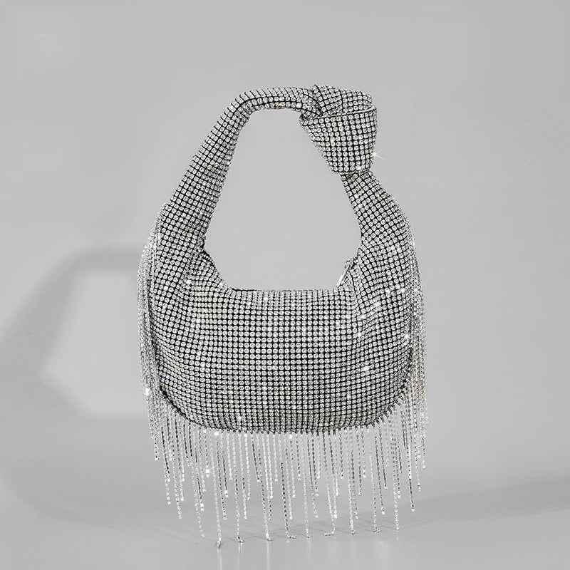 Tassel Rhinestone Women Handbag