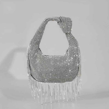 Tassel Rhinestone Women Handbag