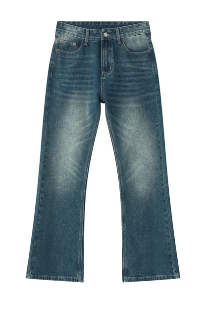 Straight Leg Jeans with Pockets For Men | MuddyStock Originals French Blue MuddyStock
