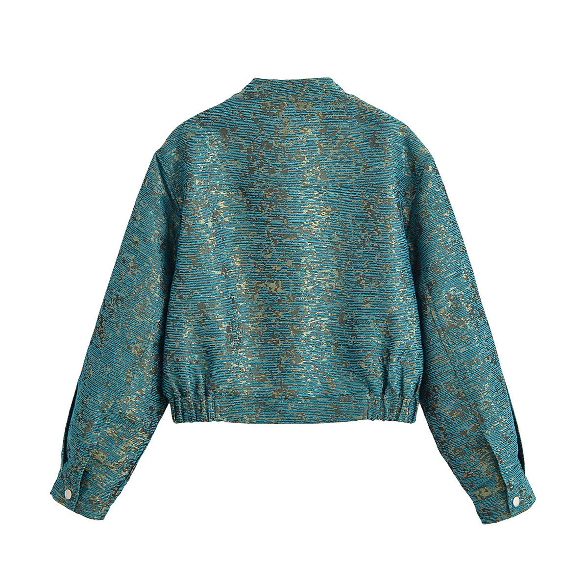 Jacquard patterned jacket for women | MuddyStock Originals