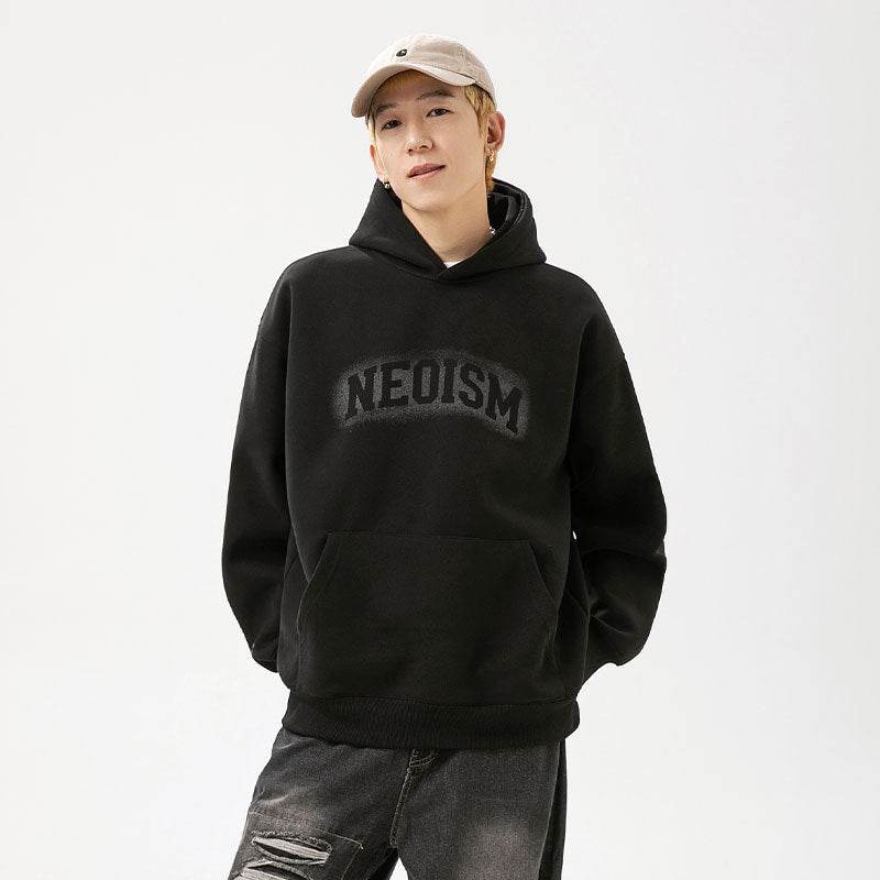 Fashion American Letters Printed Hoodie Men MuddyStock