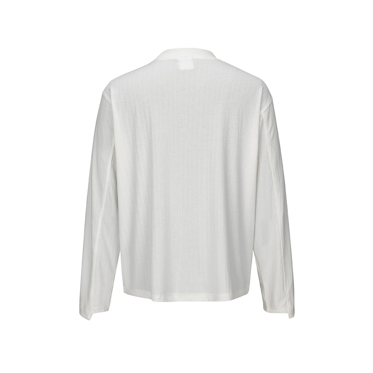 Long Sleeve Semi-High Neck Loose Fit T-Shirt Fort Men | MuddyStock Originals
