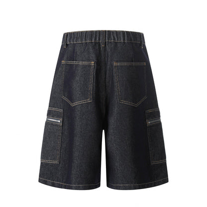Original color denim workwear shorts