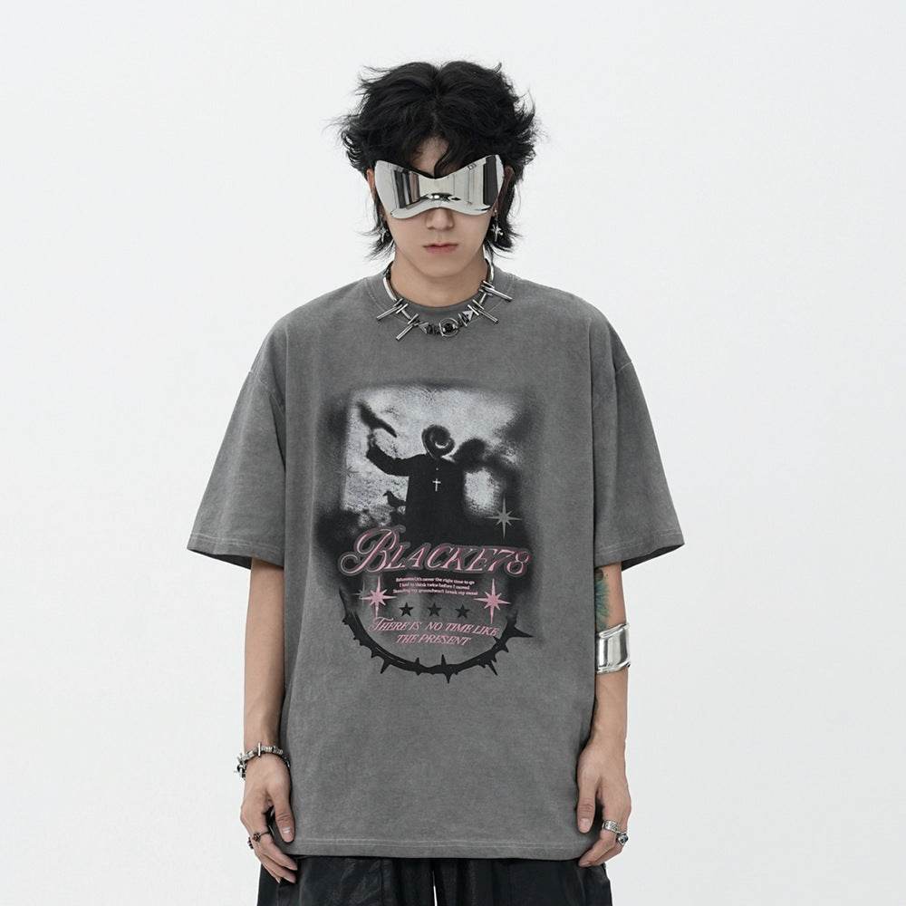 Men's Summer Pure Cotton Half Sleeve T-shirt MuddyStock