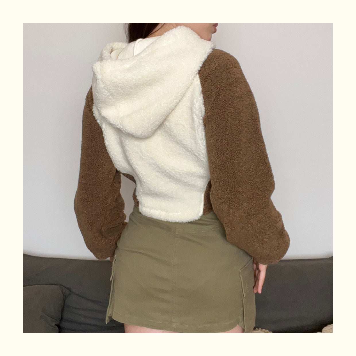 Hooded Star Patch Hoodie For Women MuddyStock