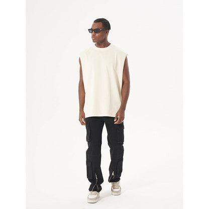Loose Sleeveless Retro Vest For Men MuddyStock