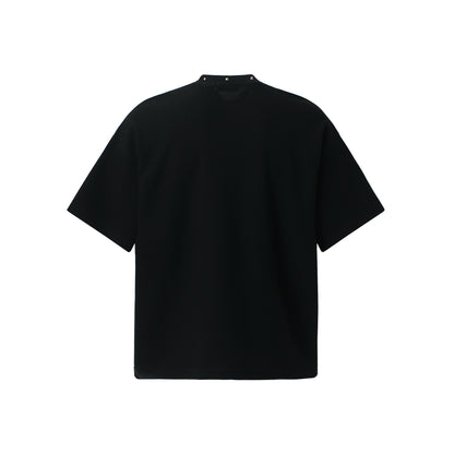 Wear and tear cross shaped short sleeves