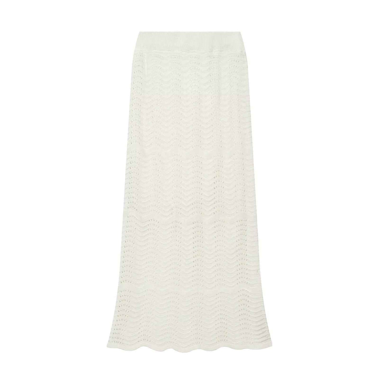 Elegant knitted long sleeved top + skirt set | MuddyStock Originals