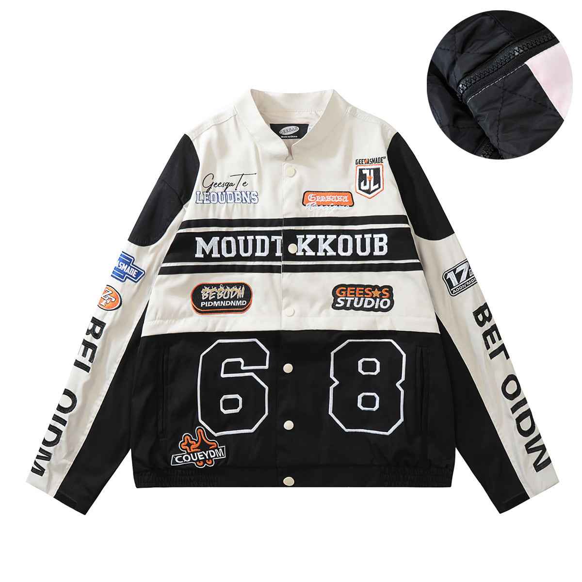 Detachable color blocking splicing jacket for men and women | MuddyStock originals MuddyStock