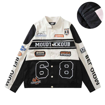 Detachable color blocking splicing jacket for men and women | MuddyStock originals MuddyStock