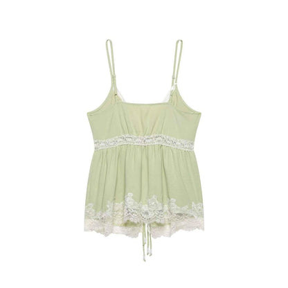 Lace lingerie style camisole top for women | MuddyStock Originals
