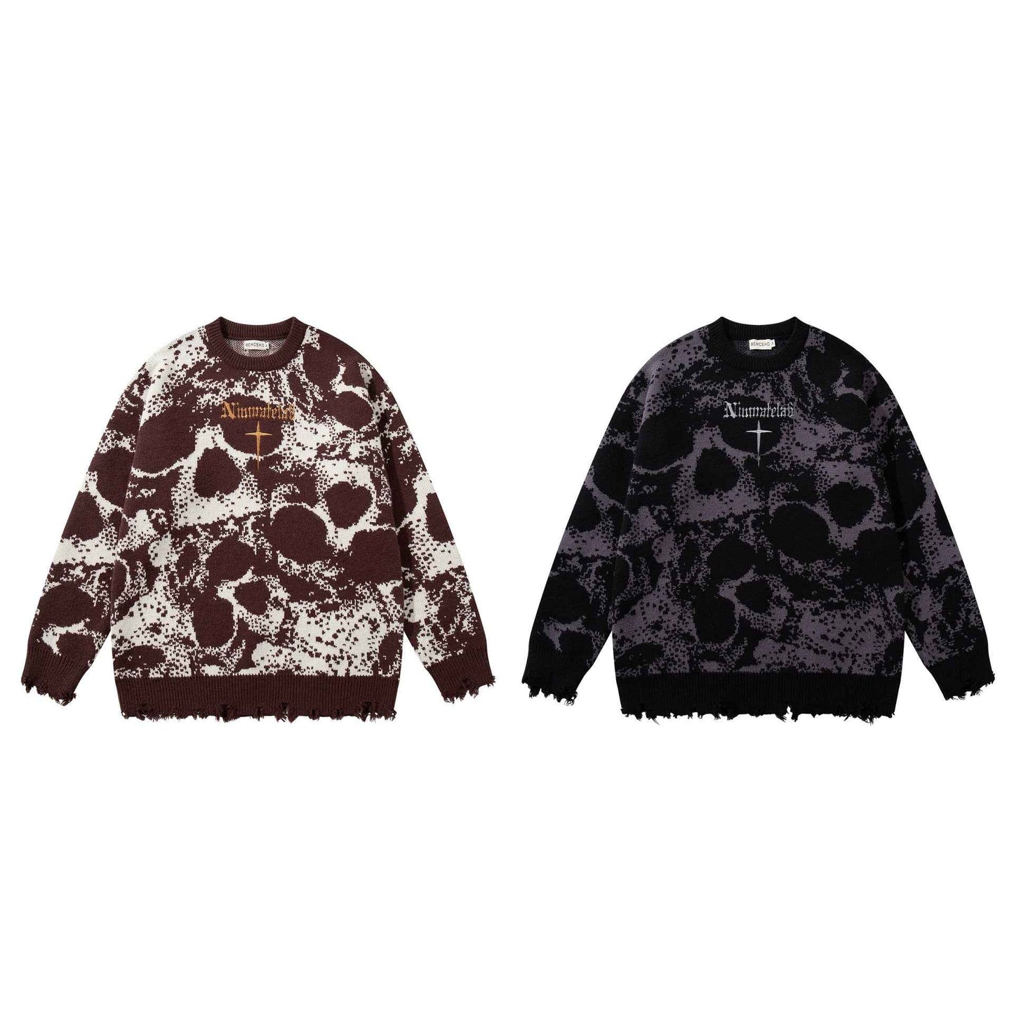 Dark Skull Knitwear Sweater For Men And Women | MuddyStock Originals MuddyStock