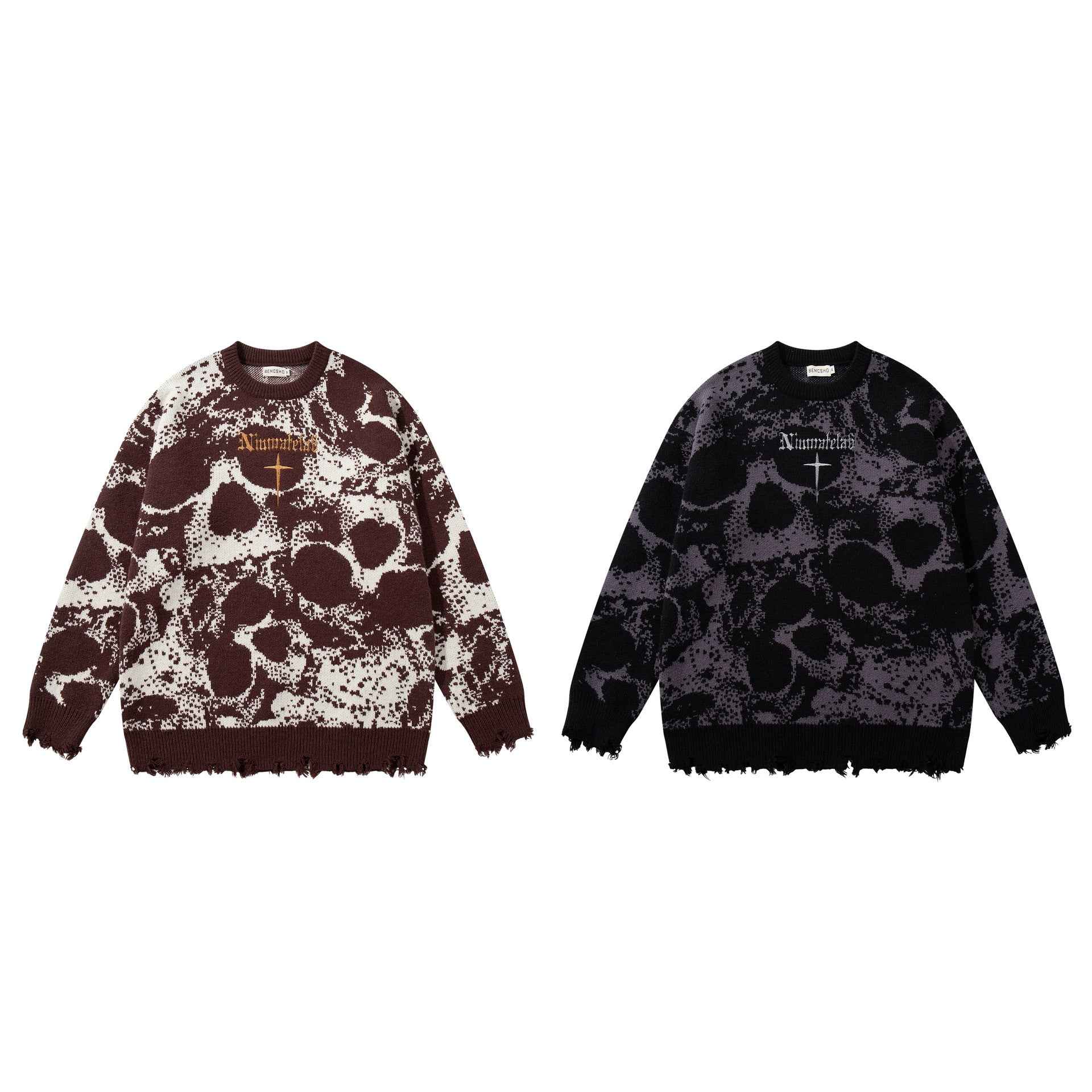 Dark Skull Knitwear Sweater For Men And Women | MuddyStock Originals MuddyStock