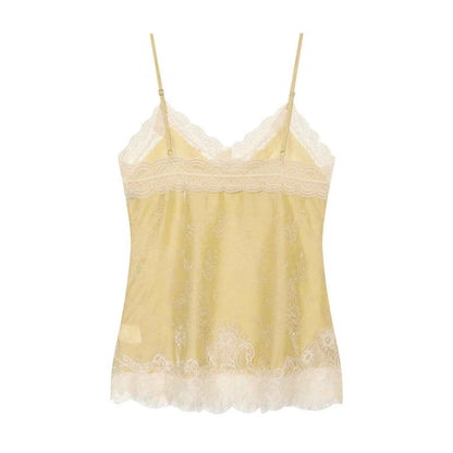 Lace Jacquard Top+Lace Shorts Set For Women | MuddyStock Originals