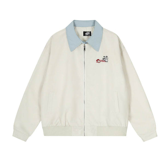 Cartoon embroidered jacket for men and women | MuddyStock Originals MuddyStock