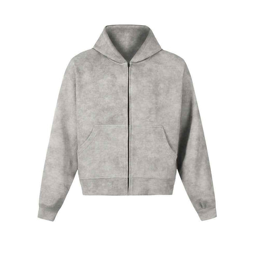 Tie dye snowflake vintage hoodie for men | MuddyStock Originals Linen Gray