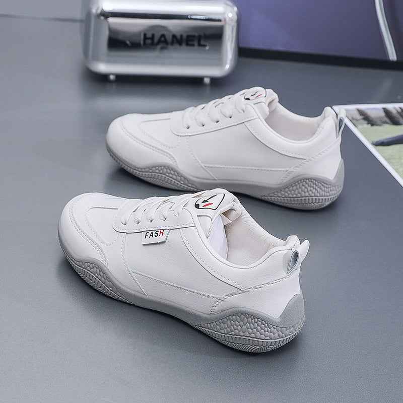 Lace Up Round Toe Flat Athletic Shoes For Men