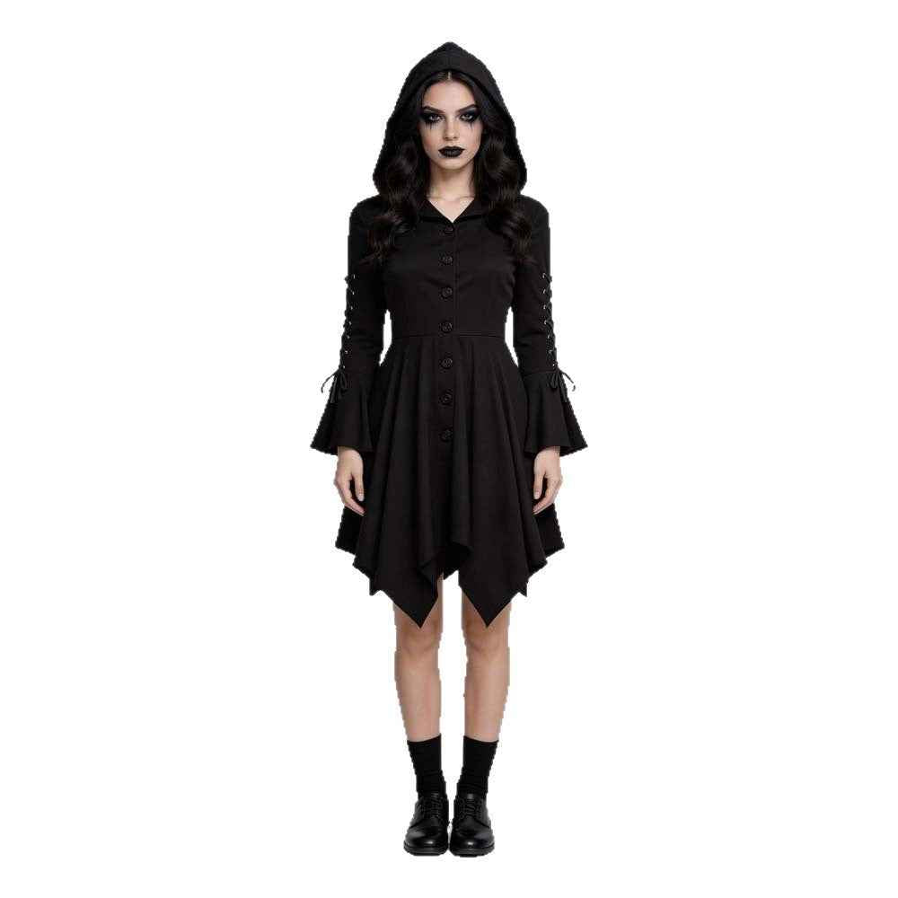 Gothic Women's Short Skirt Cosplay Costume For Halloween