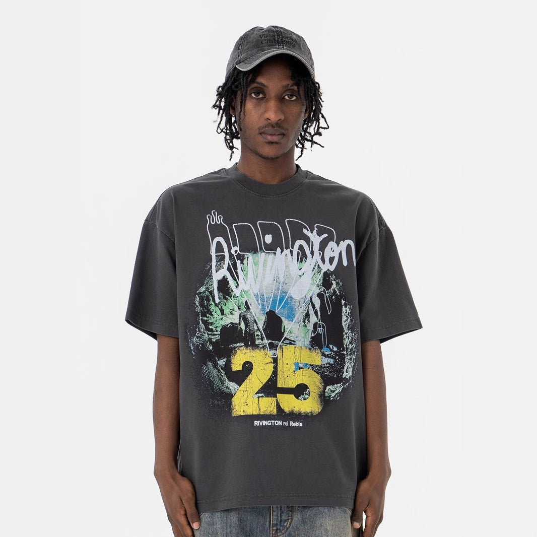 Printed Casual Short Sleeve T-Shirt for Men | MuddyStock Originals MuddyStock