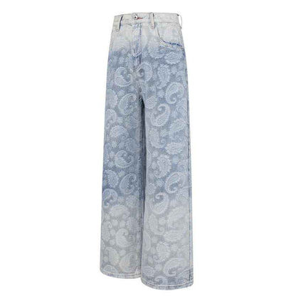 Cashew jacquard jeans for men and women | MuddyStock Originals