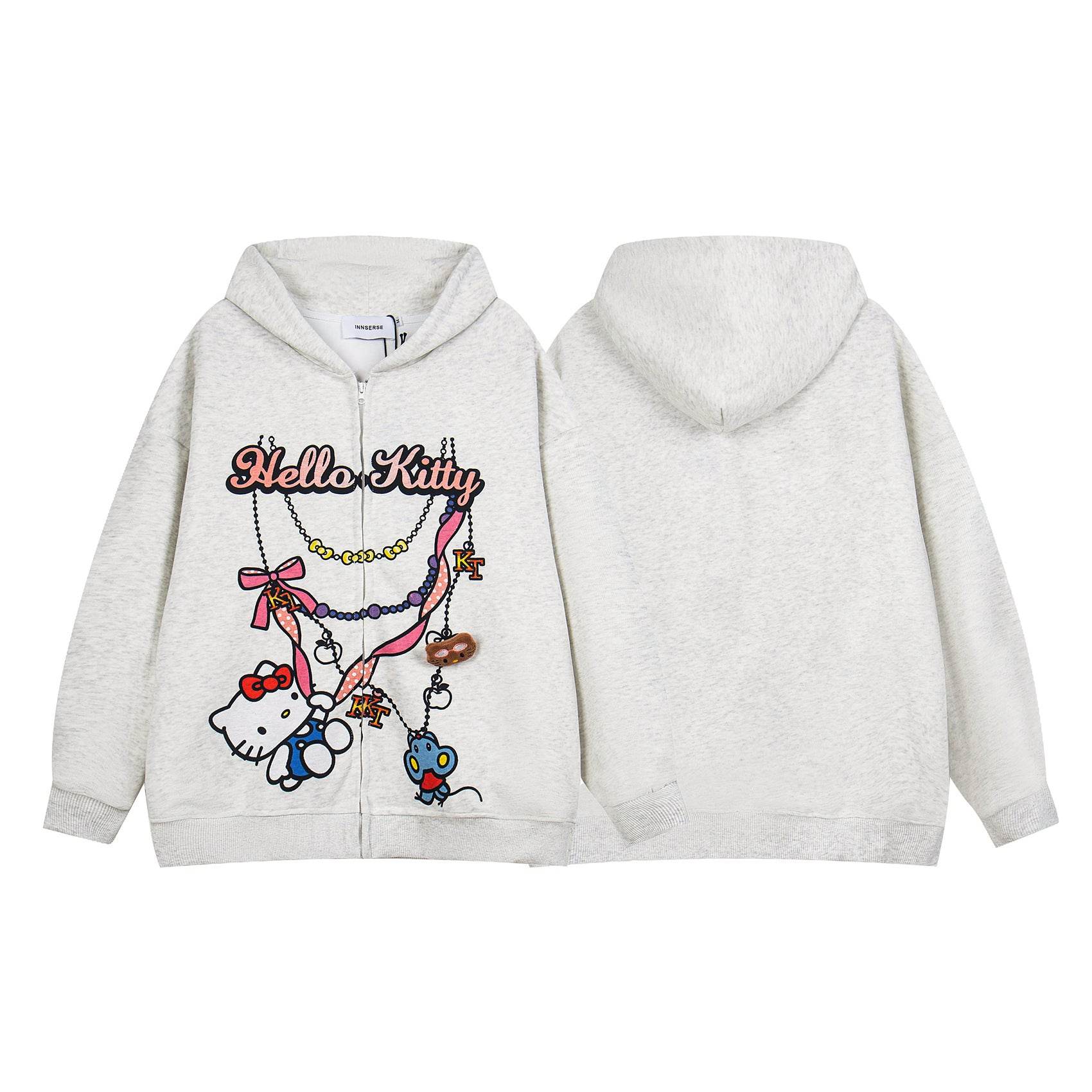 Retro Cartoon Print Loose Casual Hoodie For Women | MuddyStock Originals eprolo