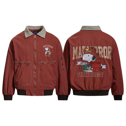 Retro Patchwork Embroidered Jacket For Men | MuddyStock Originals MuddyStock