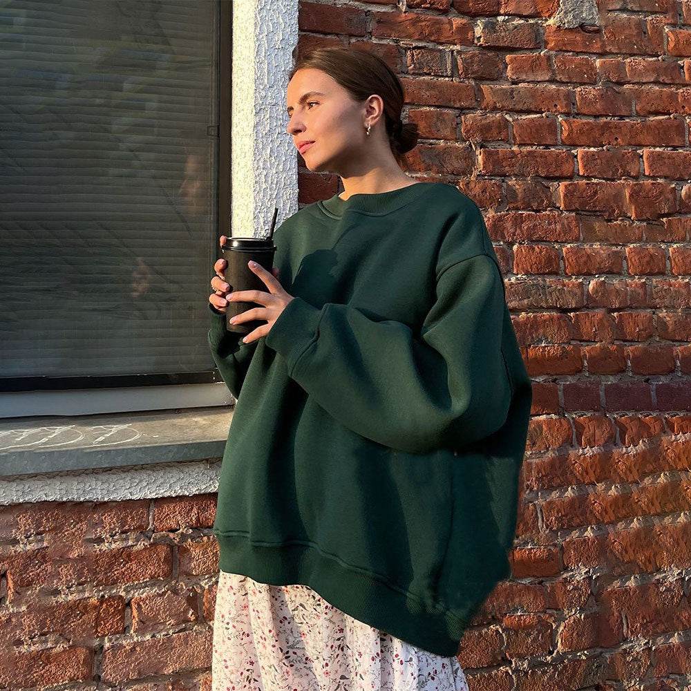 Loose Polar Fleece Sweatshirt For Women | MuddyStock Originals eprolo
