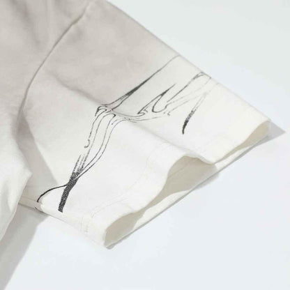 Printed Short-sleeved T-shirt For Men null