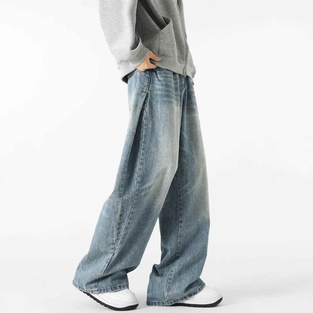 American Straight Jeans For Men MuddyStock