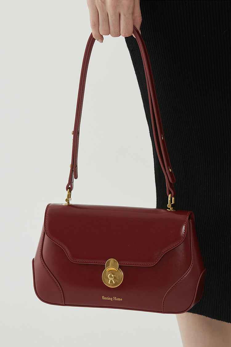 Women's Niche Leather Shoulder Bag