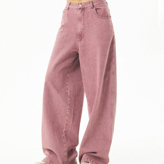 Retro Drooping Slimming Straight-leg Pants MuddyStock