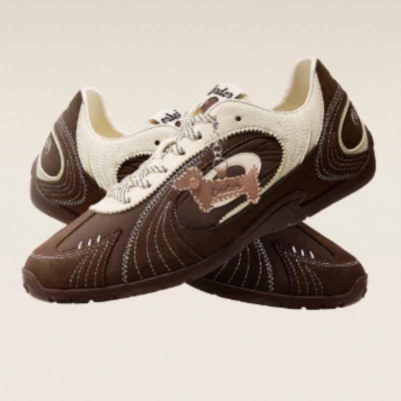 Brown Dachshund Shoes For Men Brown null