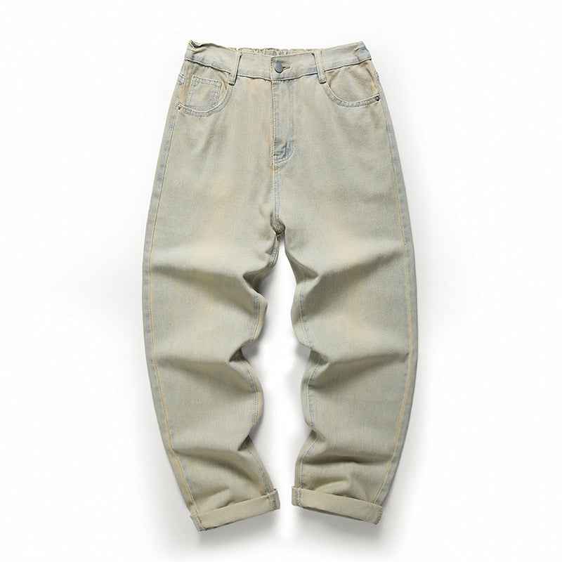 Retro Loose Oversized Casual Jeans For Men MuddyStock